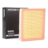 RIDEX 8A0611 Motor Air Filter Rectangular Filter Insert, Recirculation Filter