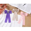 Elerevyo Women's Bow Brooch Pre-tied Bowknot with Faux Rhinestone Elegant