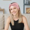 TIESOME Extra Wide Headbands For Women, 7 inch 4 Pcs