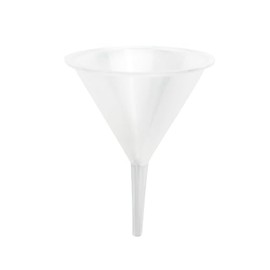 National Artcraft® Clear Plastic 2-1/8" Tall x 1-9/16" Wide Micro Funnel with 2mm Tip Opening