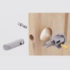 Generic HLOCK Temporary High-Resistant, Self-Closing Plastic Latch/Lock for Secure Door