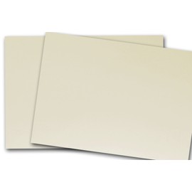 Blank Classic Crest 4x6 Card Stock - 50 Pack (50 Pack, Classic Natural White - 110 lb)