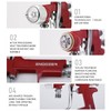 ENDOZER Professional Siphon Feed Spray Gun for Paint, Red Handle,
