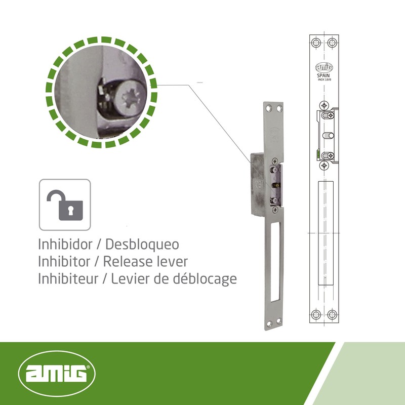 Amig - Embutir Electric Door Opener | Mod.20 | 250