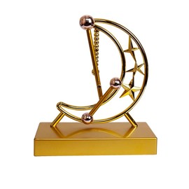 MagicTech Balance Art Ornament Kinetic Decoration Gold Creative Garden Home Gift Tabletop Model Decorative for Office PH47