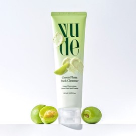 (무케렌시아)무케 뷰드 청매실 팩 클렌저 120ml 모공폼 모공타이트닝 피지흡착 노폐물제거 (Mukerensia) Muké Bud Green Plum Pack Cleanser 120ml Pore Foam Pore Tightening Oil Absorption Waste Removal