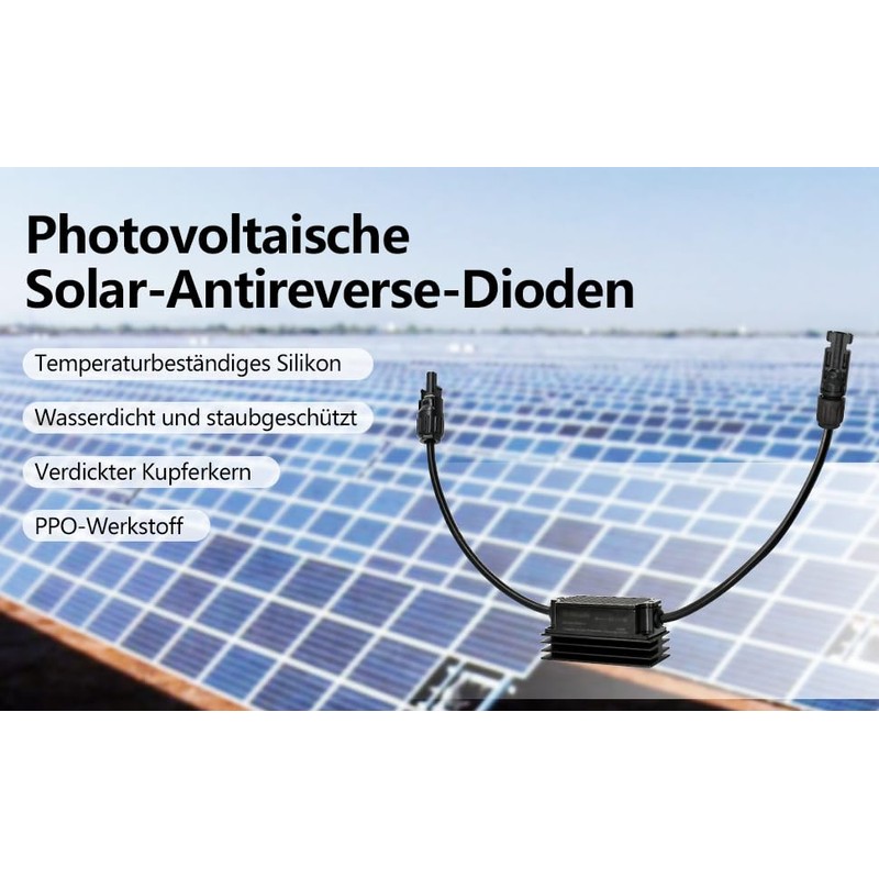 Slocable 2000V Solar DC Anti-Reverse Diode Connection, 55A Solar Diode