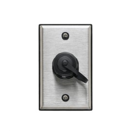 Leviton 1-Port Single Gang DuraPort Industrial Outlet Kit, D670K-1S1