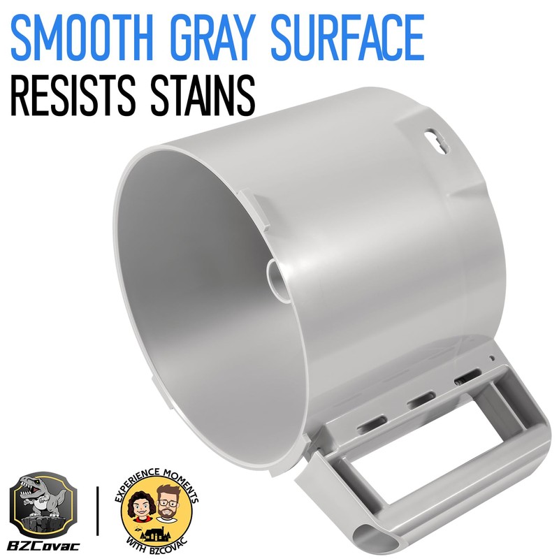 112204S 3 Qt Gray Cutter Bowl Compatible with Robot Coupe