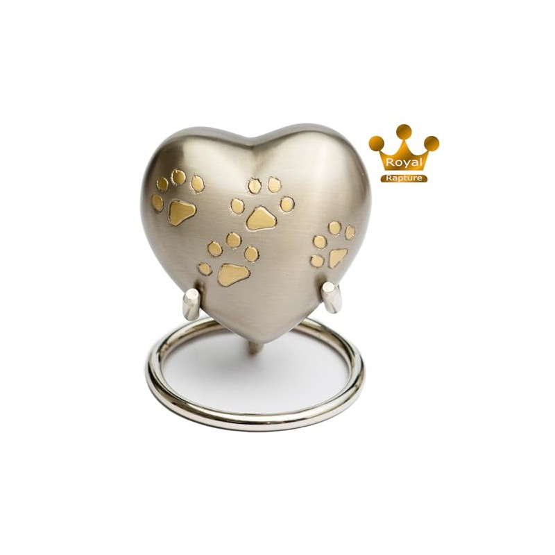 Royal Rapture URN for ashes Heart Funeral Cremation Memorial Keepsake