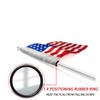 Motorcycle Flag 6x9 Motorcycle American Flag 6" x 9" Replacement