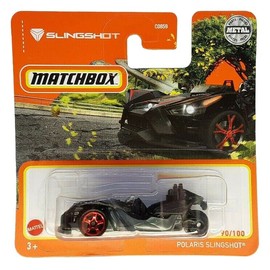 Matchbox - Polaris Slingshot - MBX 90/100 - GXN08 - Short Card - Superfast Lesney - Mattel 2021, black