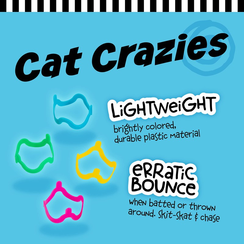 Petmate Interactive Cat Toys - Cat Crazies Multi Pack by