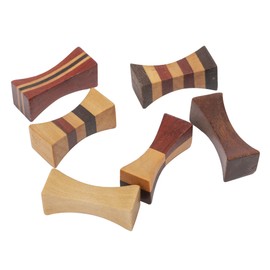 C-RAYS Chopsticks Rest, Japanese Style, Design, Stylish, Cutlery Rest, Wooden, Chopsticks Rest, Kitchen Utensils (A.6 Pieces)