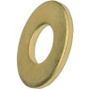 Fastenere #8 Flat Solid Brass Flat Washers Commercial Standard Grade