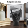 Alipis Rock Gesture Figurine Modern Art Gesture Statues Love You