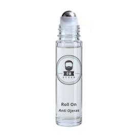 Roll On Anti Ojeras con Ácido Hialurónico y Cafeína. Tratamiento Desinflamante, Reduce Bolsas y Ojeras OM Style. Serum Antiojeras para 9 Meses de Duración (1 Pieza)