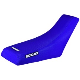 Suzuki 1985-1986 Suzuki LT 250R Seat Cover Blue Gripper style  Quadracer 250 #214