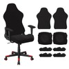 sourcing map 2Pcs Gaming Chair Covers, Stretchable Office Computer Chair