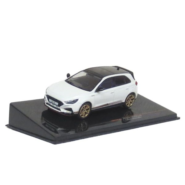 Ikso 1/43 Hyun Dae i30 N Drive-N 2022 Pearl White