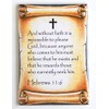 Hebrews 11:6 Bible Verse Fridge Magnet (2.5 x 3.5 inches)