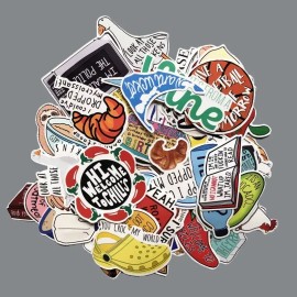 10pcs Tik Tok Meme Stickers Vine Popular Funny Food Sticker Buy 2 Get 1 Free