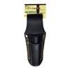 B-STAFF Black Leather Pliers Holder, 2-Tier TC-404