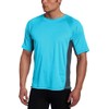 Kanu Surf Men's CB Rashguard UPF 50+ Swim Tee, Neon