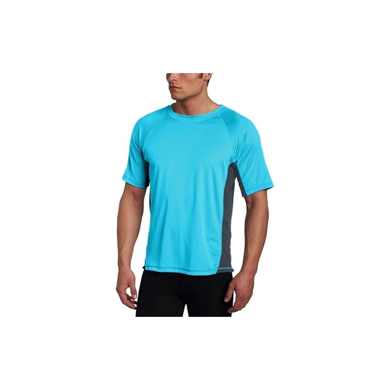 Kanu Surf Men's CB Rashguard UPF 50+ Swim Tee, Neon