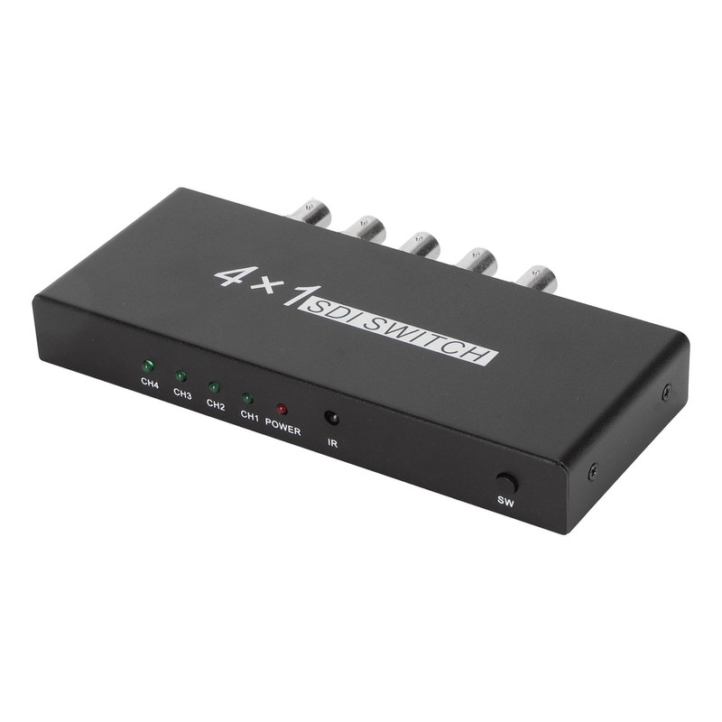 SDI Switcher 4x1 4 in 1 Out 1080P Resolution SDI