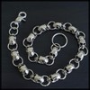 White Fang AZ164 Wallet Chain, Skull Belt, Stylish, Wallet, Lock,