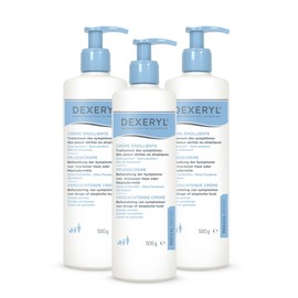 Dexeryl Cream: Care and protection for dry skin, especially for various skin conditions such as eczema. Fragrance-free and paraben-free, 500 g