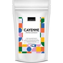 Limfood 200 g Cayenne Pepper, Spice Cayenne Pepper Chili Powder, Ground, Fruity Spice, Chili Powder