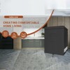 Black Freezer Cover, Freezer Cover, Waterproof 210D Oxford Protective Cover