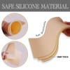 5 Pcs Silicone Tattoo Practice Skin – 3mm Thick, 8x6"
