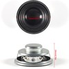 ALMOCN 2PCS 4Ohm 5W DIY Small Full Range Audio Speaker