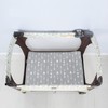 Travel Cot Sheets 95x65cm Fitted, 4 Pack Ultra Soft &