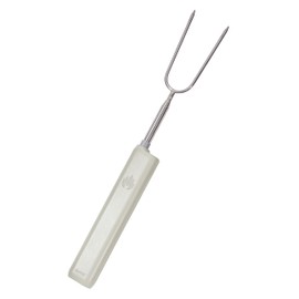 derYEP Electric Roasting Stick, Automatic Rotate BBQ Fork For Fire Pit, Chicken Wings Hotdogs Kebabs S'mores Roaster, Outdoor Camping Kit, Rotisserie Skewer, 34" 1 PACK (Khaki Grey)