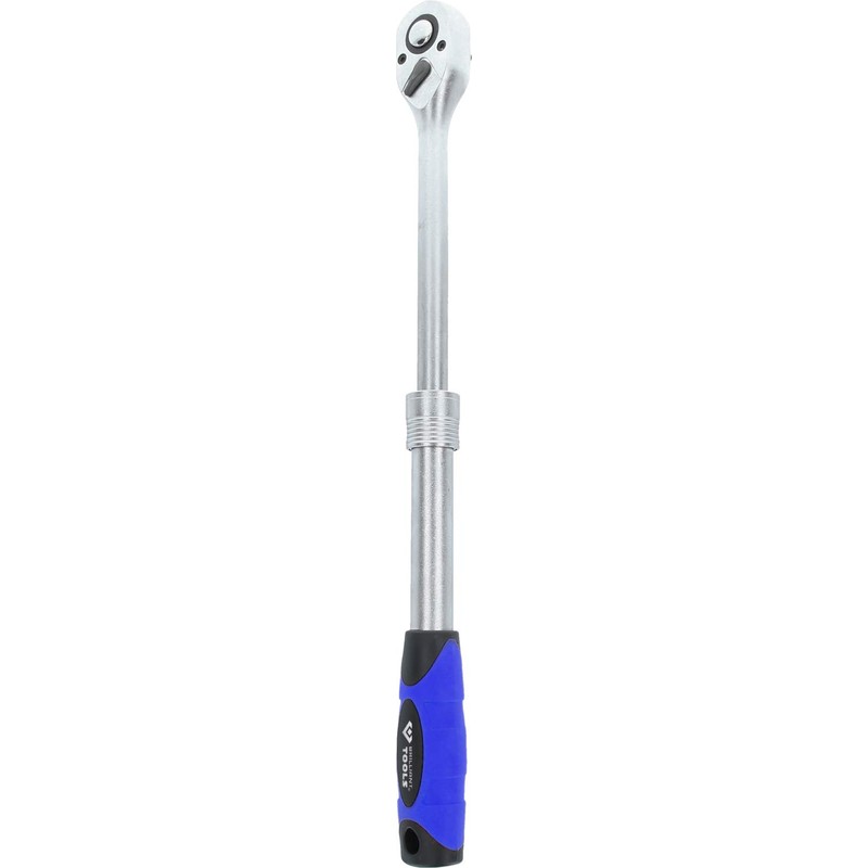 BRILLIANT TOOLS BT022992 1/2 Inch Telescopic Reversible Ratchet [Powered by