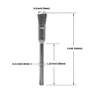 20 pcs Steel Cleaning End Brushes Pen 1/5″(5mm) x 1/8″(3mm)