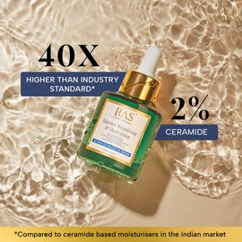 RAS Luxury Oils Barrier Repairing & Hydrating Advanced Booster Serum with 2% Hyaluronic Acid, 2% Ceramides, 3% Marine Extracts for Instant Hydration | Repairs Damaged Skin Barrier, 10 ml