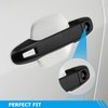 DLOVEG Exterior Door Handle Cover Compatible for 2019 2020 2021-2023