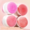 GECOMO Blush Powder Soft Mushroom Brush Cheek Pom Pom Mineral