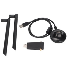 WiFi Adapter Dual 5Dbi Antenna 802.11ac 5G 2.4G USB3.0 1200Mbps High Gain USB Network Card for Laptop Desktop PC