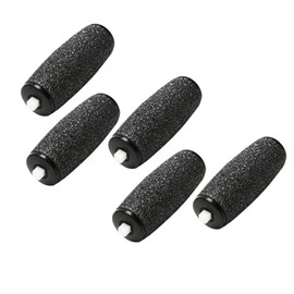 FOMIYES 12pcs Electronic Foot File Replacement Rollers Coarse Refill Roller Heads for Dead Skin Remover