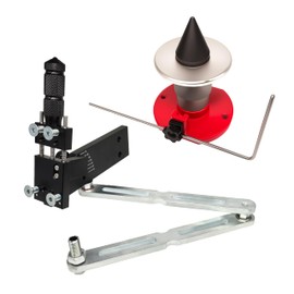 DPHXF Mower Blade Sharpener & Balancer Replace 5005、42-047 Blac,15°-45° Adjustable Magnetic Mower Blade Balancer for Many Types of Mower Blade