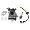 HURI Carburettor with Spark Plug Fuel Hose Fuel Filter for