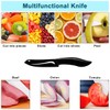 Eocogup Paring Knife, Large Handle and Super Sharp Ceramic Knife