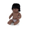 KsmToys Miniland Soft Body Black Hair Baby Doll Girl Native