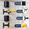Silipull Wall Mounted Wing Chun Dummy, Wooden Adjustable Portable Martial